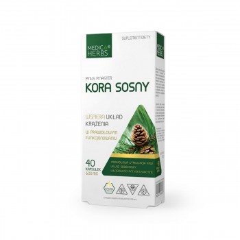 Borova Kora Kapsule (Kora Primorskog Bora, Pinus Pinaster) 600 mg - 40 Kapsula