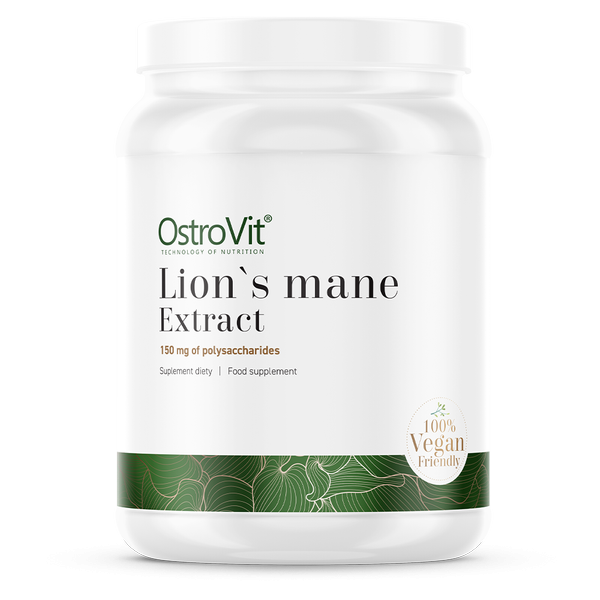 LAVLJA GRIVA Ekstrakt Prah - Lion's Mane Extract - Resasti Igličar Gljiva u Prahu 50 g. Natural