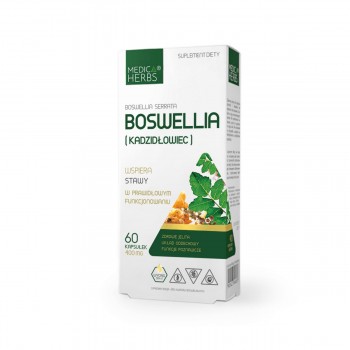Bosvelija (Indijski Tamjan) - Boswellia Serrata Kapsule 400 mg Medica Herbs - 60 Kapsula