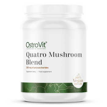 QUATRO MUSHROOM Blend OstroVit - Mješavina Ekstrakata 4 Vrste Gljiva 50 g. Natural