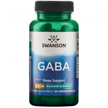 GABA (Gama-aminomaslačna kiselina) Swanson 750mg - 60 Kapsula