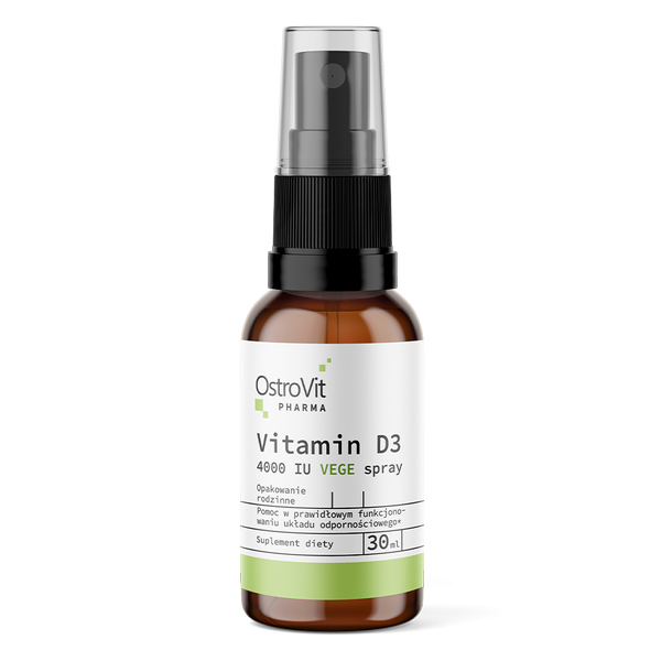 Vitamin D - D3 Sprej 4000IU (100 mcg) OstroVit Spray - 30ml u Spreju
