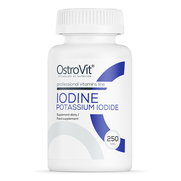 JOD - Kalijev Jodid Tablete - Iodine, Potassium Iodide OstroVit 400 mcg - 250 Tableta