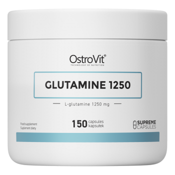 L Glutamin - Glutamine Kapsule OstroVit 1250 mg - 150 Kapsula