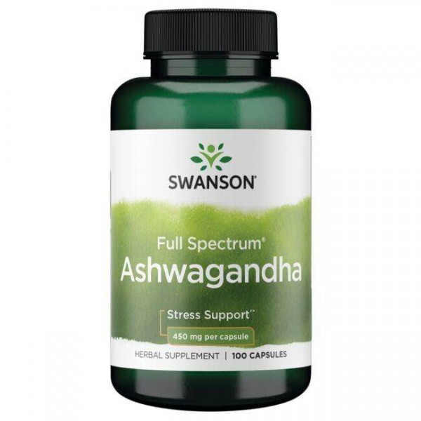 ASHWAGANDHA Swanson 450mg 100 kapsula