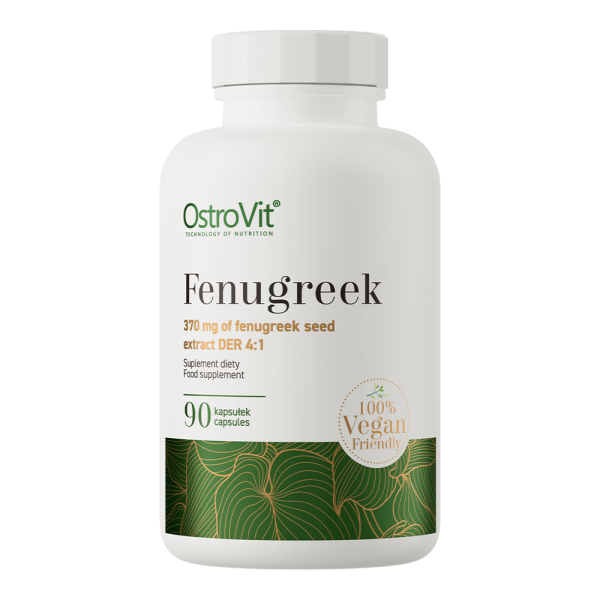 PISKAVICA FENUGREEK (Grčko sijeno, grčka slama) Kapsule Ekstrakt Sjemena 4:1 370 mg - 90 Kapsula