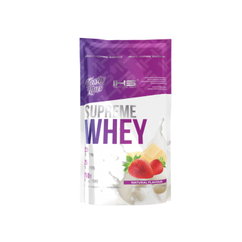 Supreme Whey Protein 750 g. IHS -NEW FORMULA- Okus: Bijela Čokolada - Jagoda