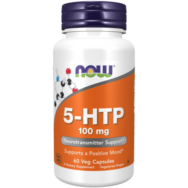 5-HTP 100 mg ( Serotonin, Melatonin )  Kapsule NOW FOODS - 60 Kapsula