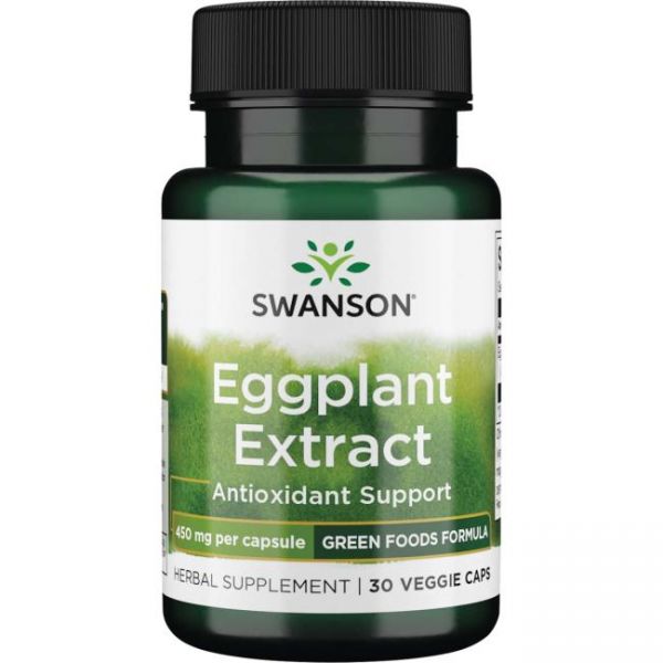 Eggplant Extract 20:1 - Patlidžan Ekstrakt Swanson Kapsule