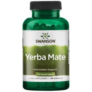 Yerba Mate Swanson Kapsule 4:1 125 mg - 120 Kapsula