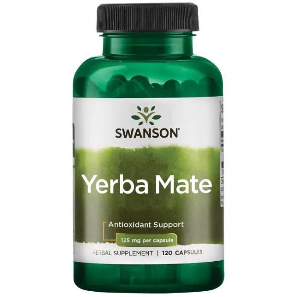 Yerba Mate Swanson Kapsule 4:1 125 mg - 120 Kapsula