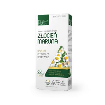 Feverfew - Majčinski Vratić, Povratić Medica Herbs 520 mg Kapsule - 60 Kapsula