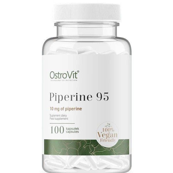 PIPERIN - Piperine 95 (CRNI PAPAR) 10 mg Kapsule OstroVit - 100 Kapsula