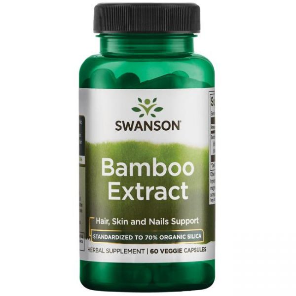 SILICIJ BAMBUS EKSTRAKT - Silica Bamboo Extract Swanson Kapsule 300mg - 60 Kapsula