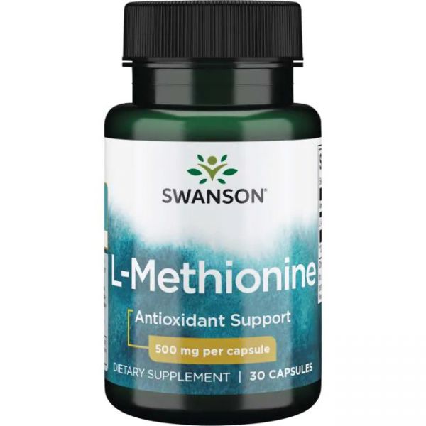 L METIONIN - ( L Methionine ) Kapsule Swanson 500 mg - 30 Kapsula