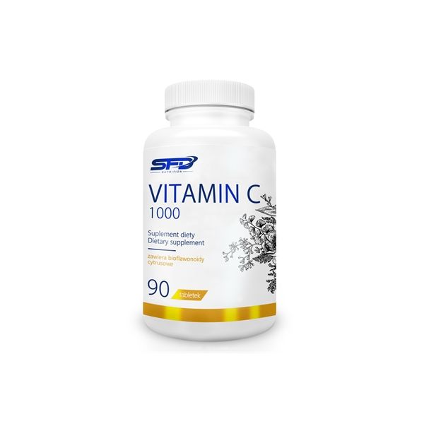 Vitamin C 1000 mg + Citrusni Bioflavonoidi 100 mg - Tablete SFD Nutrition - 90 Tableta