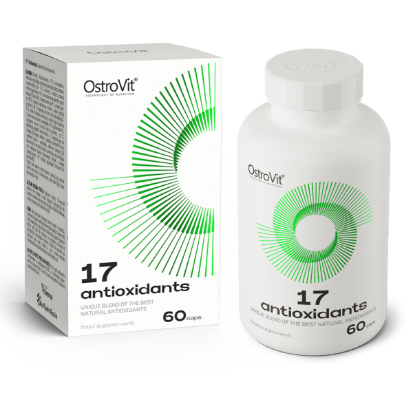ANTIOKSIDANT Kompleks - Antioxidant Complex - 17 Antioxidants - Antioksidansi OstroVit Kapsule - 60 Kapsula