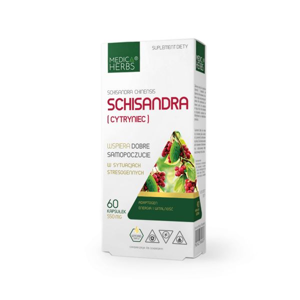 KINESKA ŠISANDRA (Schisandra Chinensis) 550mg Kapsule - 60 Kapsula