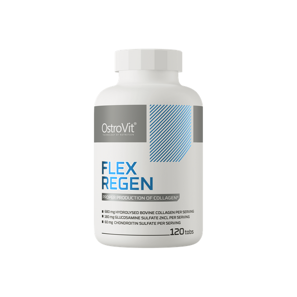 AKCIJA! FLEX REGEN Tablete OstroVit - 120 Tableta NAJBOLJE UPOTRIJEBITI DO 26.07.2026.