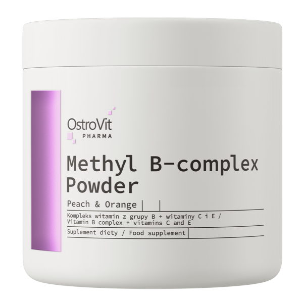 AKCIJA! Methyl B-complex (Metil B kompleks) OstroVit Prah 180g NAJBOLJE UPOTRIJEBITI DO: 13.02.2026.
