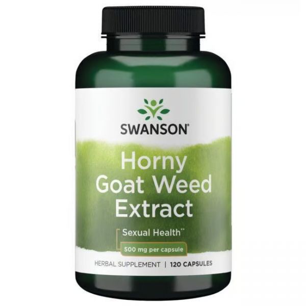 EPIMEDIUM - Horny Goat Weed Kapsule 500 mg Swanson - 120 Kapsula