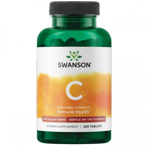 Puferirani ( Buffered ) Vitamin C 500 mg Tablete Swanson - 250 Tableta