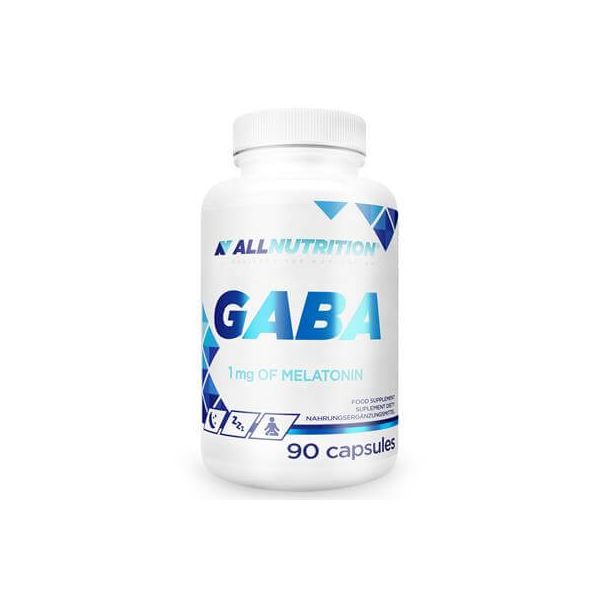 GABA PLUS Melatonin - Gama Aminomaslačna Kiselina 750 mg Kapsule ALL NUTRITION - 90 Kapsula