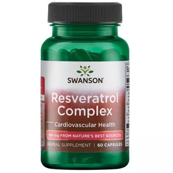 RESVERATROL Complex Kapsule Swanson 180 mg - 60 Kapsula