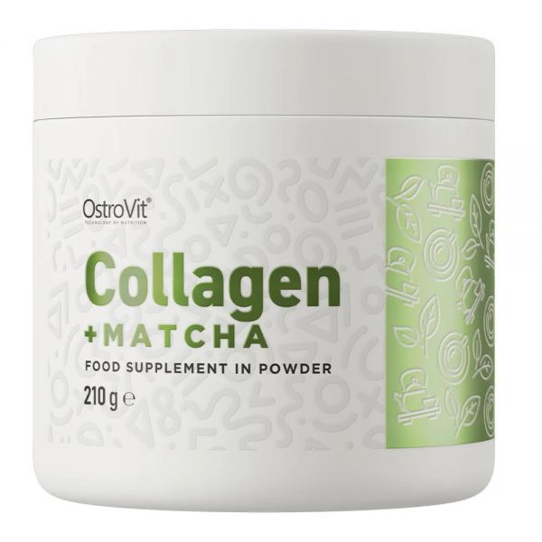 Kolagen (Collagen) + Matcha 210 g natural