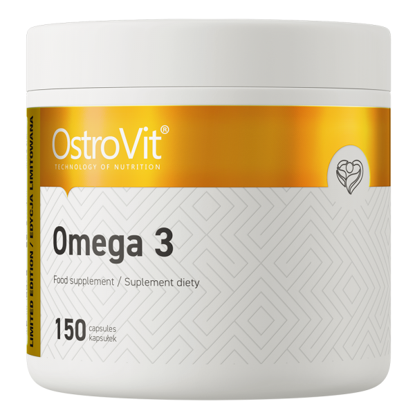 Omega 3 Riblje Ulje Softgel Kapsule 1000mg OstroVit -  150 kapsula