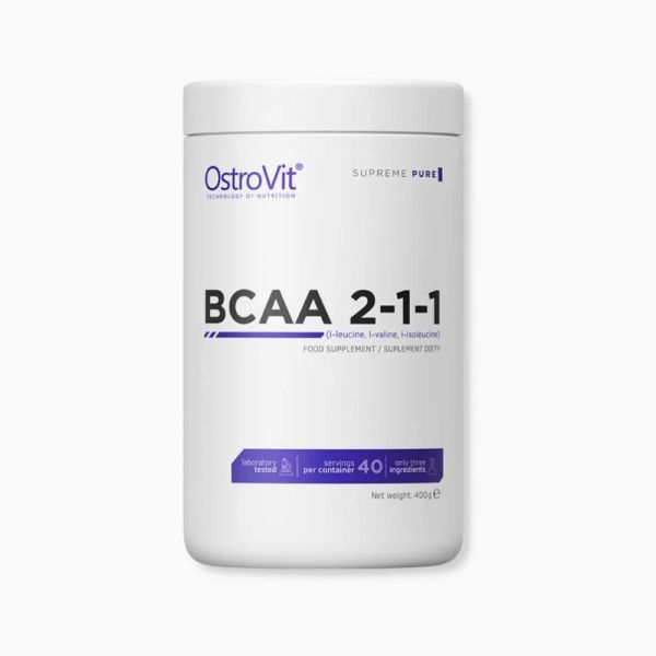 BCAA 2-1-1 Aminokiseline OstroVit Prah 400 g. u Prahu - Natural
