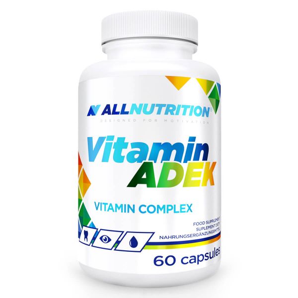 MULTIVITAMIN - Vitamini ADEK - Vitamin Kompleks Kapsule ALL NUTRITION - 60 Kapsula