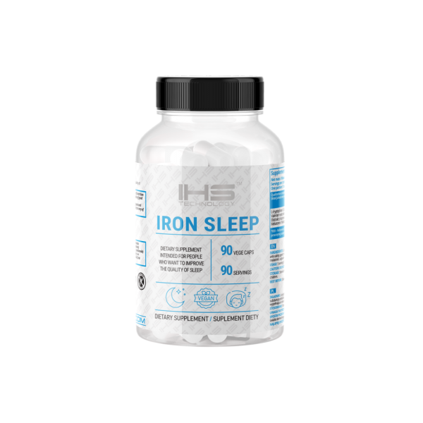 IRON SLEEP IHS Kapsule - Kompleks Za Kvalitetan San - Melatonin + Valerijana + L triptofan  - 90 Kapsula