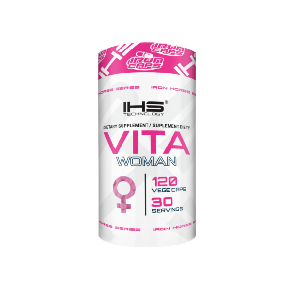 VITA WOMAN IHS Kompleks za Žene - Vitamini + Minerali + Biljni Ekstrakti Kapsule - 120 Kapsula