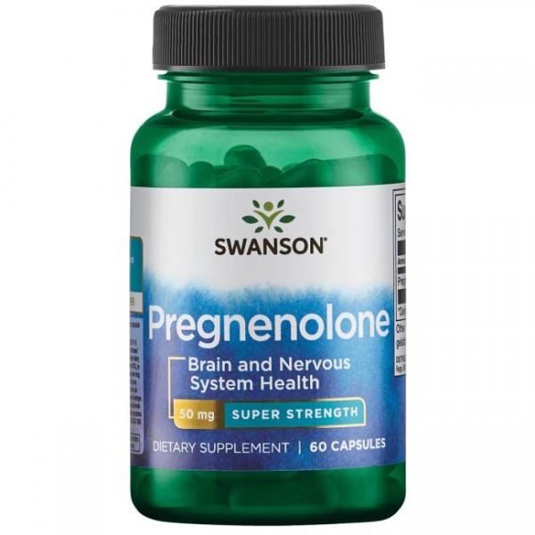 AKCIJA! PREGNENOLON (Pregnenolone) 50 mg Kapsule - 60 Kapsula NAJBOLJE UPOTRIJEBITI DO: 30.11.2025.