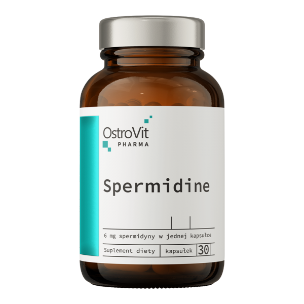 Spermidin - Spermidine OstroVit 6 mg  Kapsule (Ekstrakt Pšeničnih Klica) - 30 Kapsula