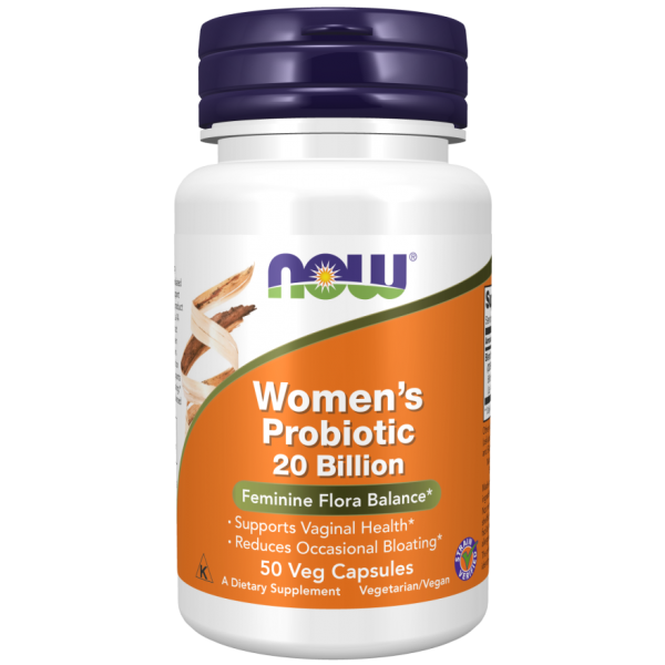 Women's Probiotic 20 Billion - Ženski Probiotik - NOW Foods - 50 Kapsula