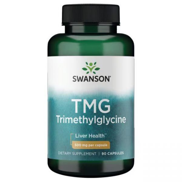 TMG - TRIMETILGLICIN (Bezvodni Betain) Kapsule Swanson 500 mg - 90 Kapsula