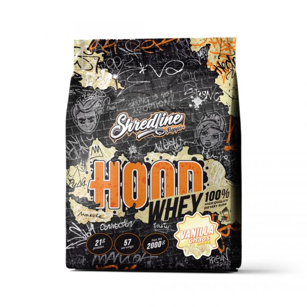 WHEY PROTEIN - SHREDLINE SUPPS HOOD Whey 2000g - Vanilla Chaos