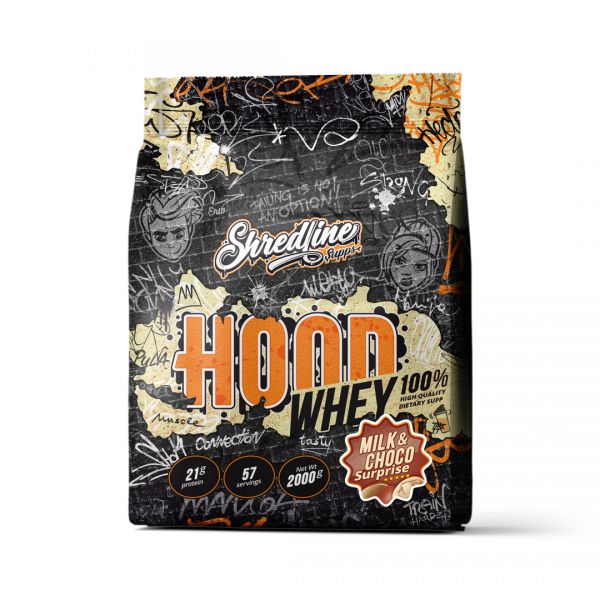 WHEY PROTEIN - SHREDLINE SUPPS HOOD Whey 2000g - Kinder Surprise (Milk & Choco Surprise)