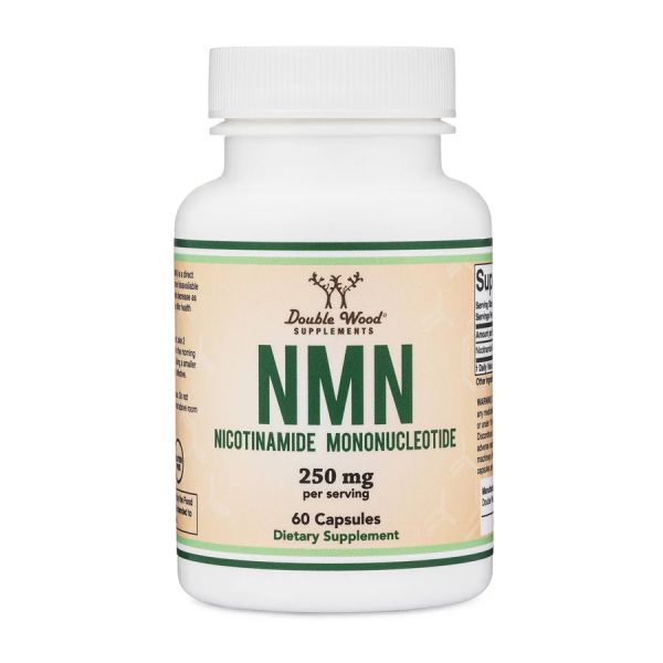 NMN - Nikotinamid Mononukleotid( Nicotinamide Mononucleotide ) 250 mg Kapsule Double Wood Supplements - 60 Kapsula
