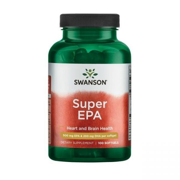 AKCIJA! SUPER EPA Swanson Kapsule - 100 Softgel Kapsula NAJBOLJE UPOTRIJEBITI DO 31.05.2026.