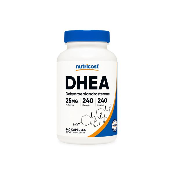 DHEA Kapsule 25 mg Nutricost - 240 Kapsula