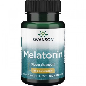 AKCIJA! Swanson Melatonin 1mg Kapsule - 120 Kapsula NAJBOLJE UPOTRIJEBITI DO 31.05.2026.