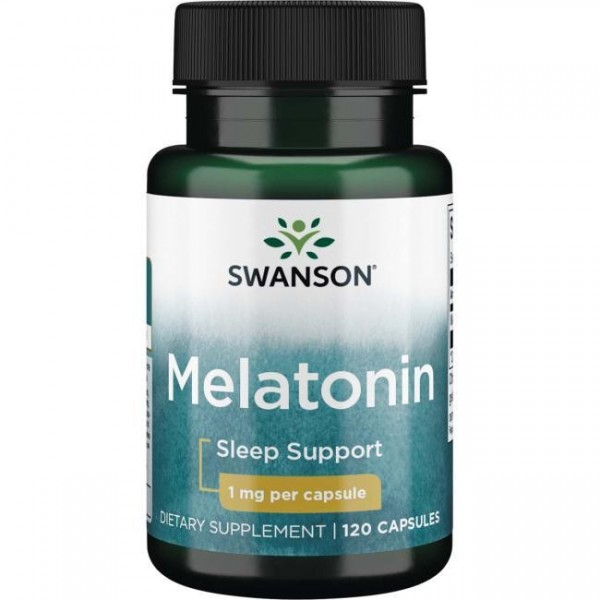 AKCIJA! Swanson Melatonin 1mg Kapsule - 120 Kapsula NAJBOLJE UPOTRIJEBITI DO 31.05.2026.