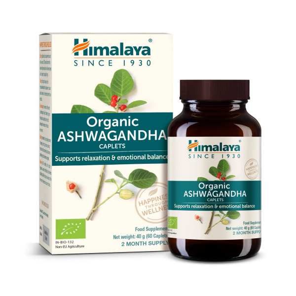 AKCIJA! Himalaya ORGANSKA AŠVAGANDA - Organic Ashwagandha 60 Tableta NAJBOLJE UPOTRIJEBITI DO 30.06.2026.