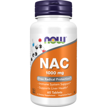 NAC - N Acetil Cistein ( N-Acetyl Cysteine ) 1000 mg Tablete NOW Foods - 60 Tableta