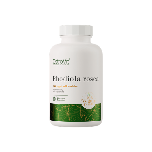 AKCIJA! Rhodiola Rosea ( Rodiola , Zlatni Korijen ) 144 mg Kapsule OstroVit - 60 Kapsula NAJBOLJE UPOTRIJEBITI DO 09.08.2026.