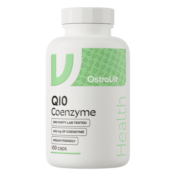 KOENZIM Q10 - Coenzyme CoQ10 100mg Ubikinon - 100 VEGE Kapsula