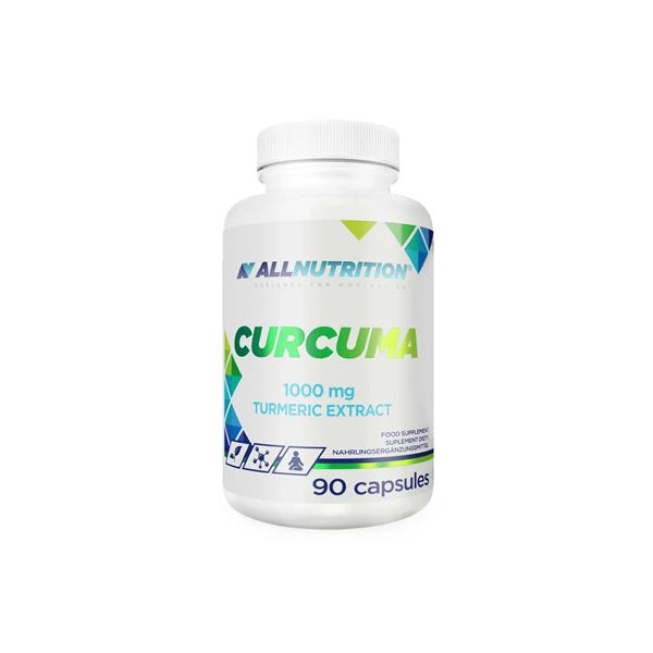 AKCIJA! Kurkuma (Turmeric Extract) Ekstrakt Kapsule ALL NUTRITION 1000 mg - 90 Kapsula NAJBOLJE UPOTRIJEBITII DO 31.08.2026.